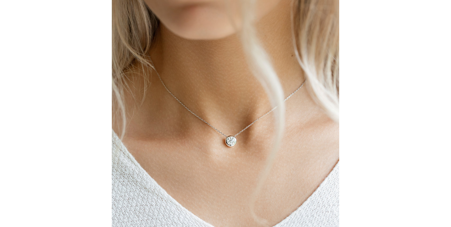 Diamond necklace Secret Drop