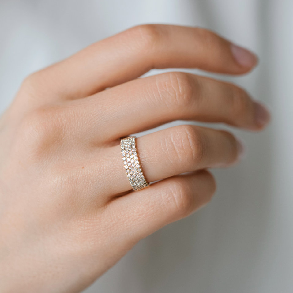 Diamond ring Shiny Eternity