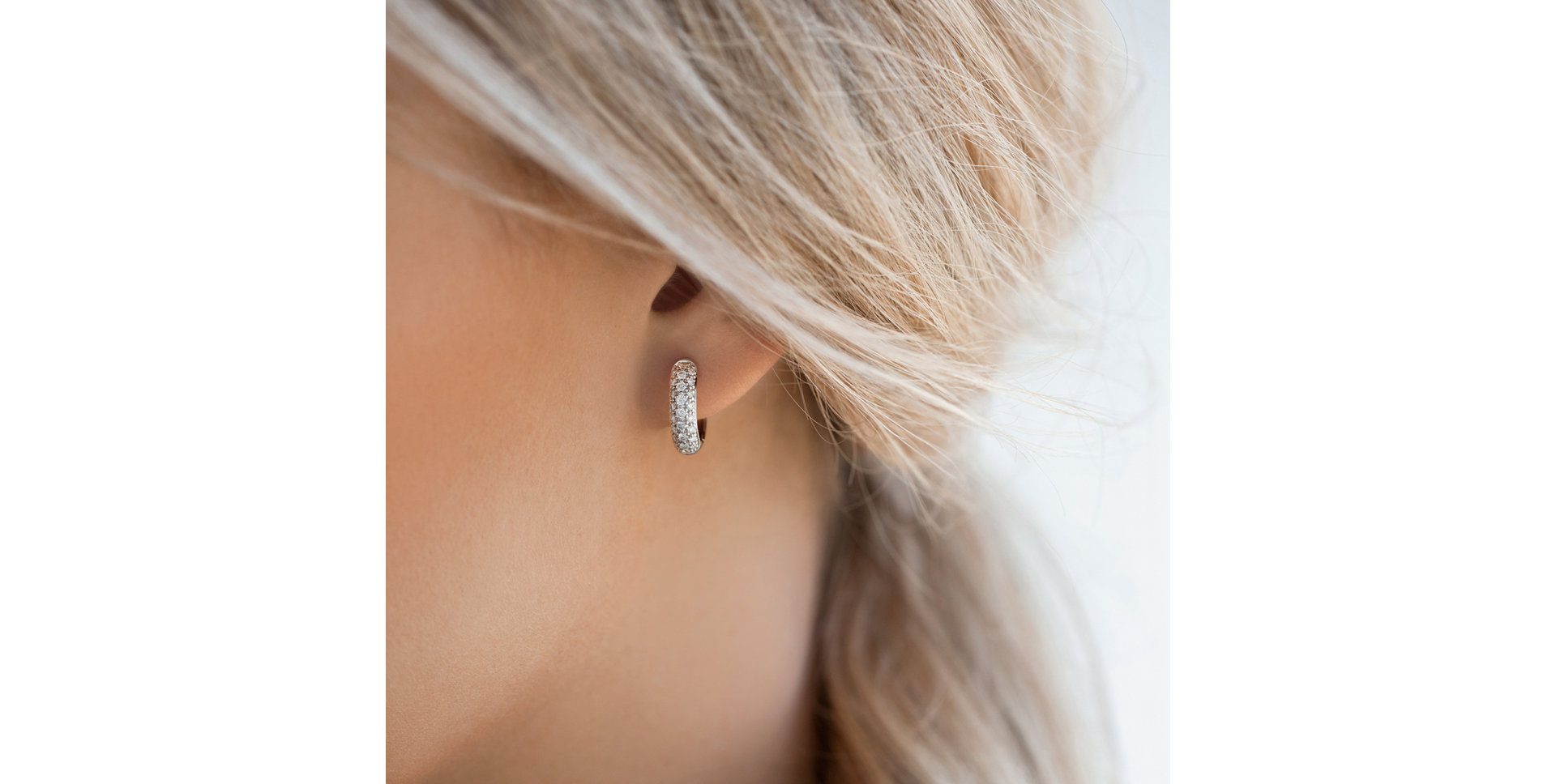 Diamond earrings Shiny Poem