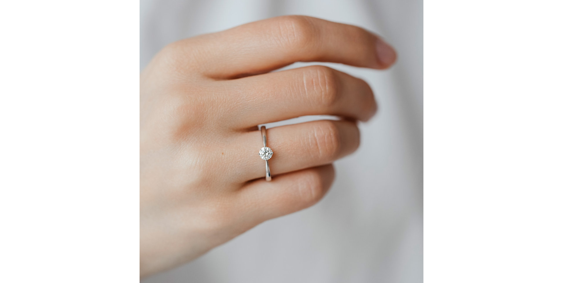 Diamond ring Made with Love