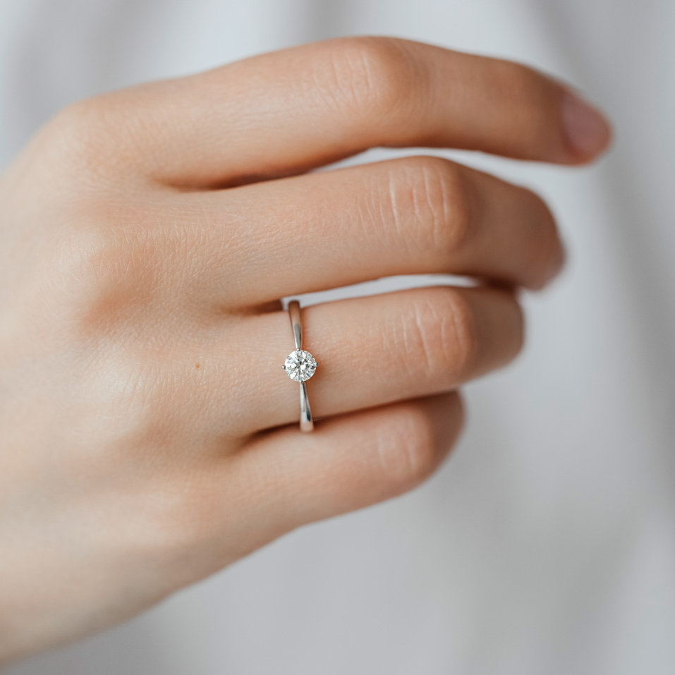 Diamond ring Made with Love