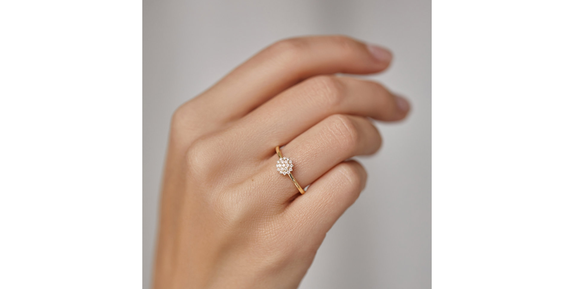 Diamond ring Delicate Spark