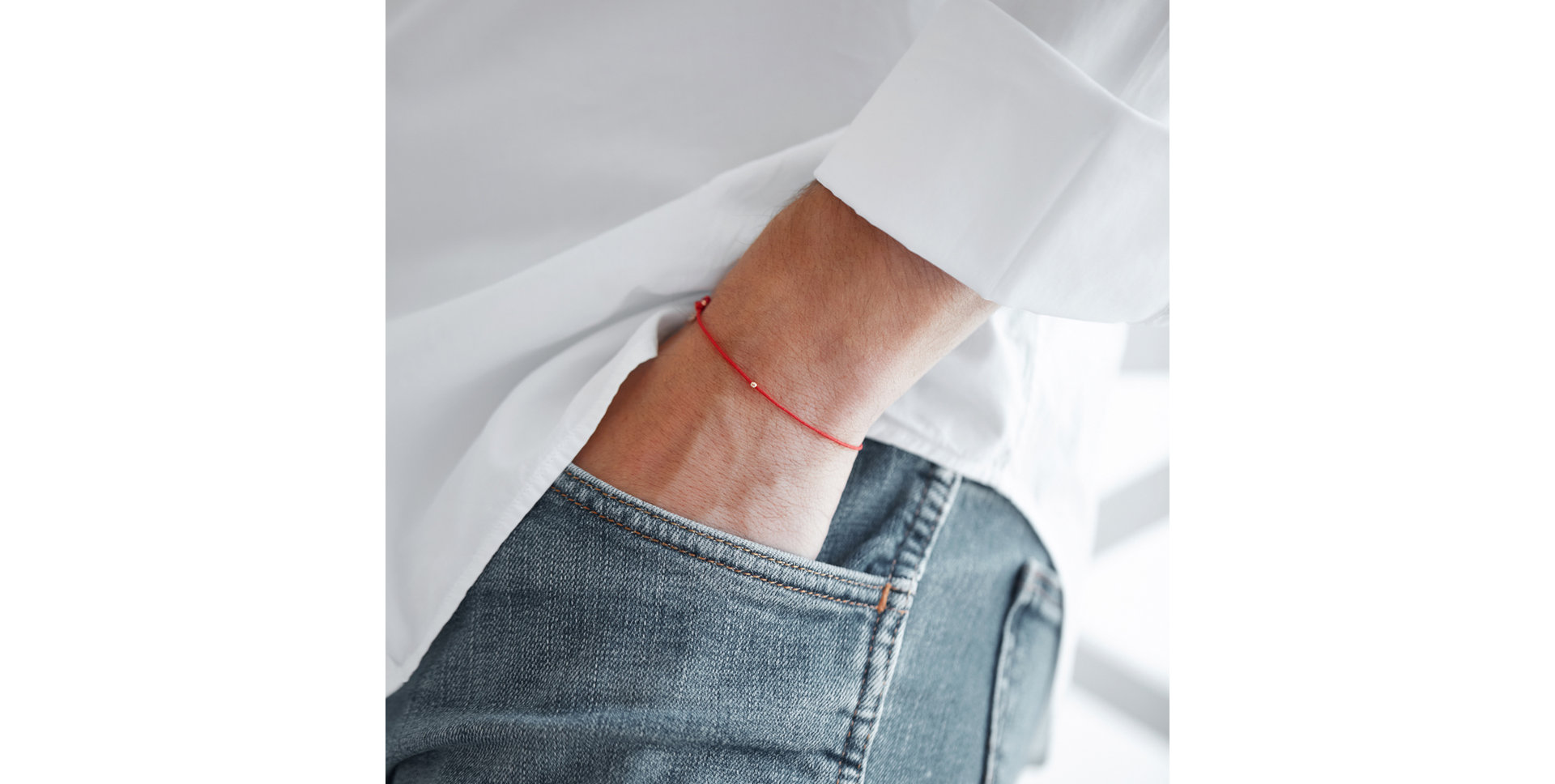 Men's bracelet Shamballa