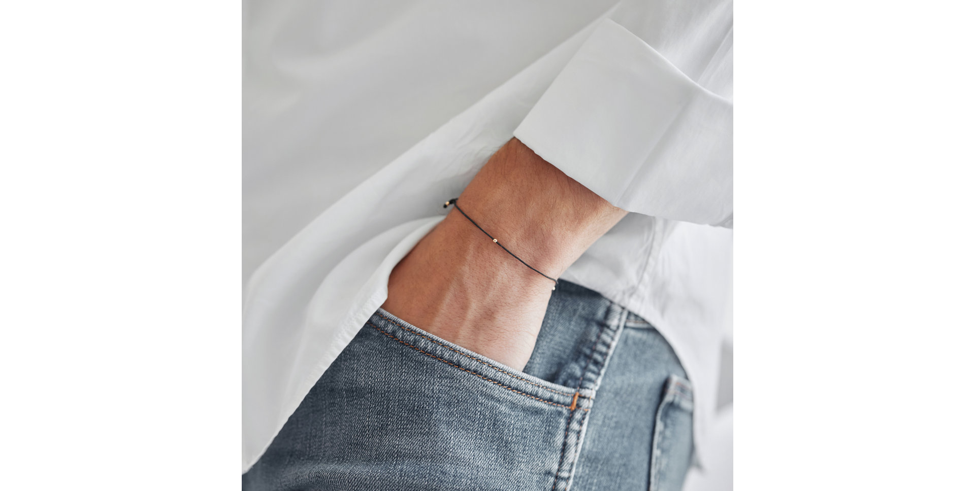 Men's bracelet Shamballa