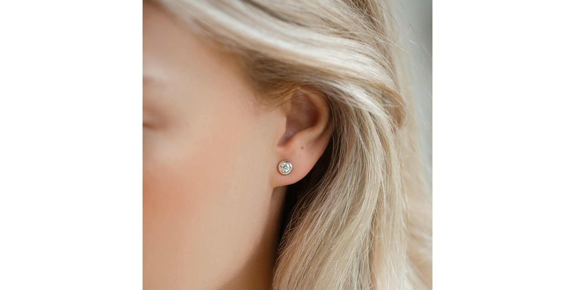 Diamond earrings Sparkling Drops