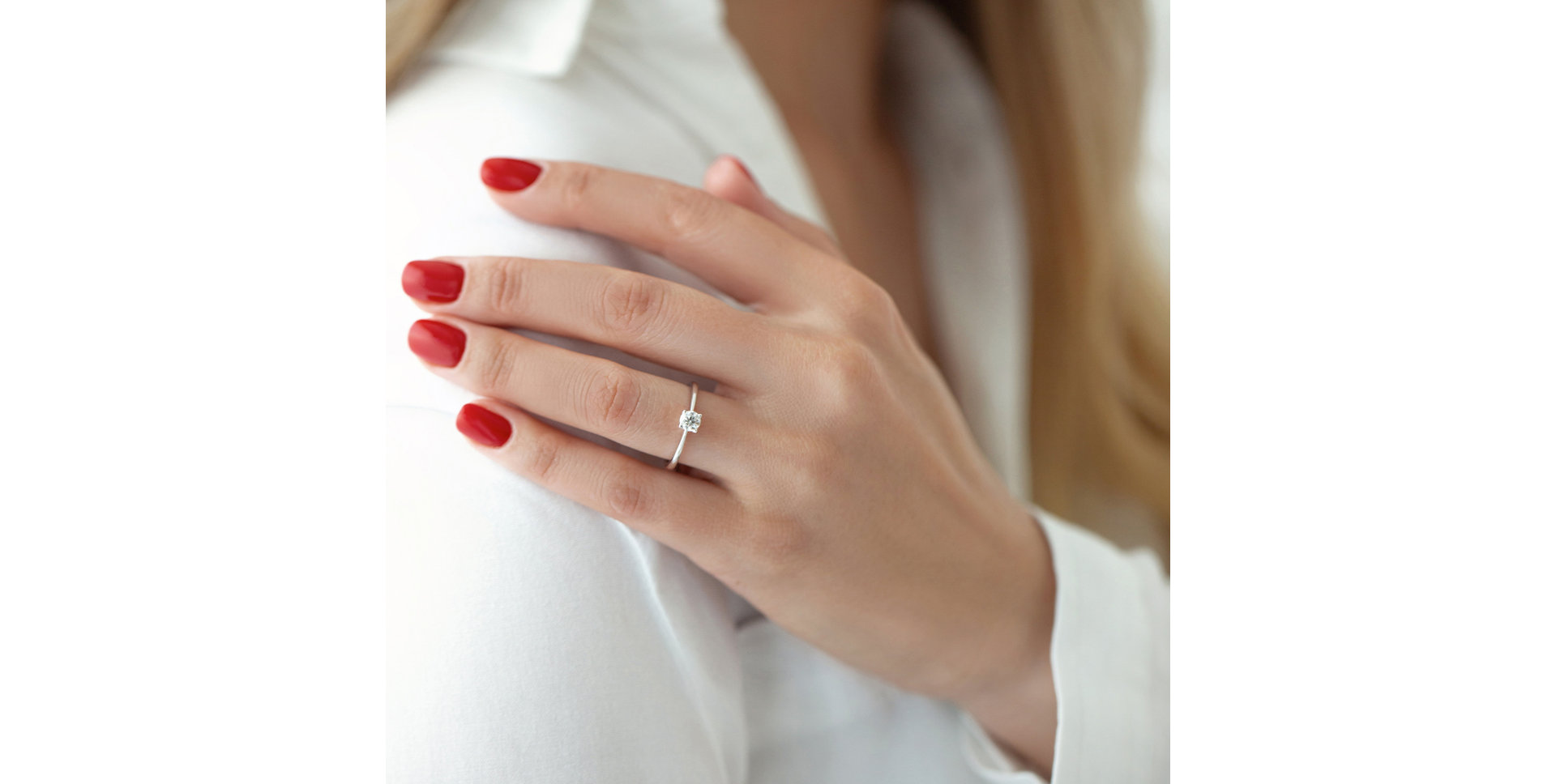 Diamond ring Guardian Kiss