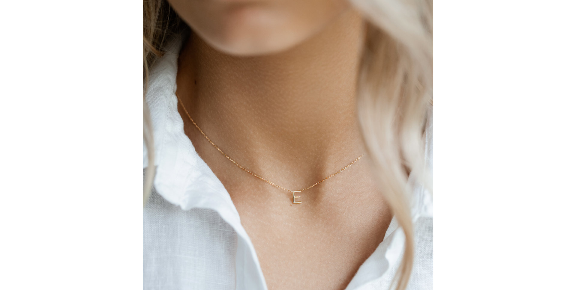 Diamond necklace Round Line A