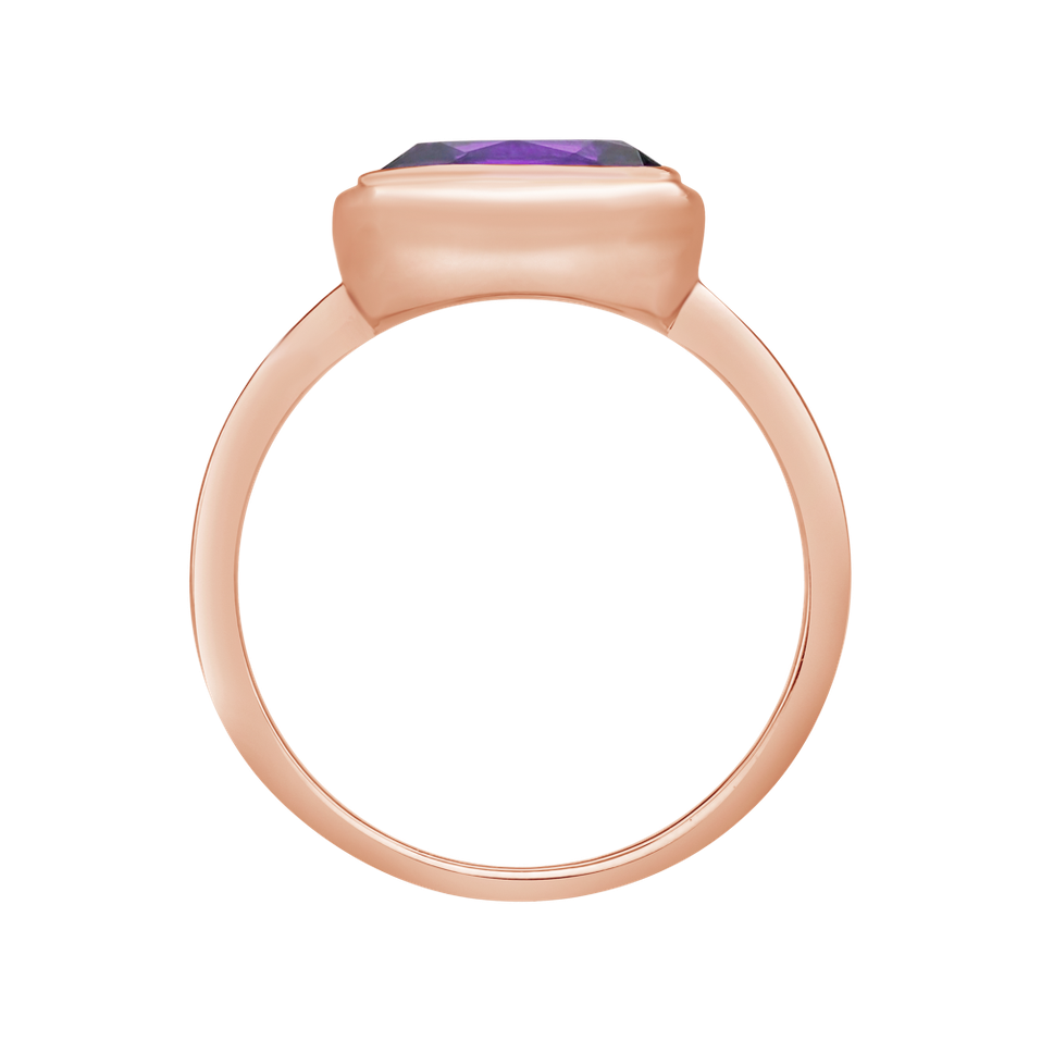 Ring with Amethyst Brazil Bonbon