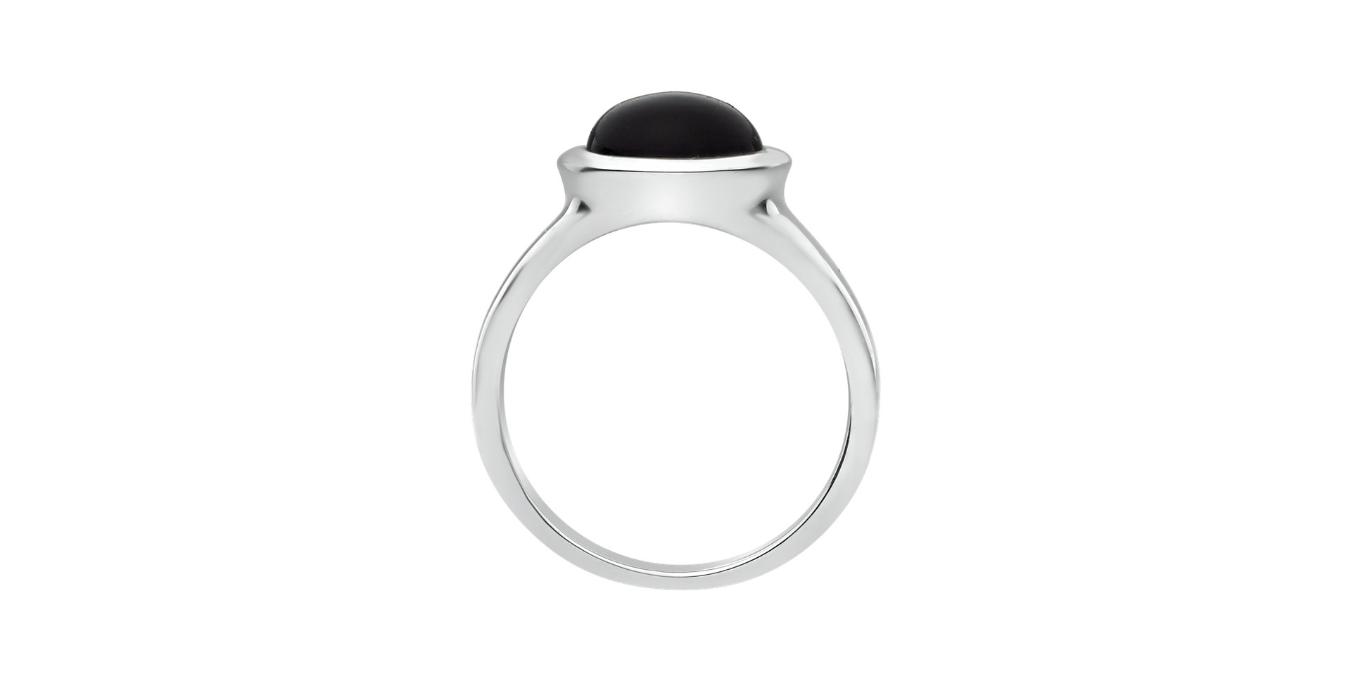 Ring with Smoky Quartz Bonbon