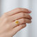 Diamond ring with Citrine Bonbon5