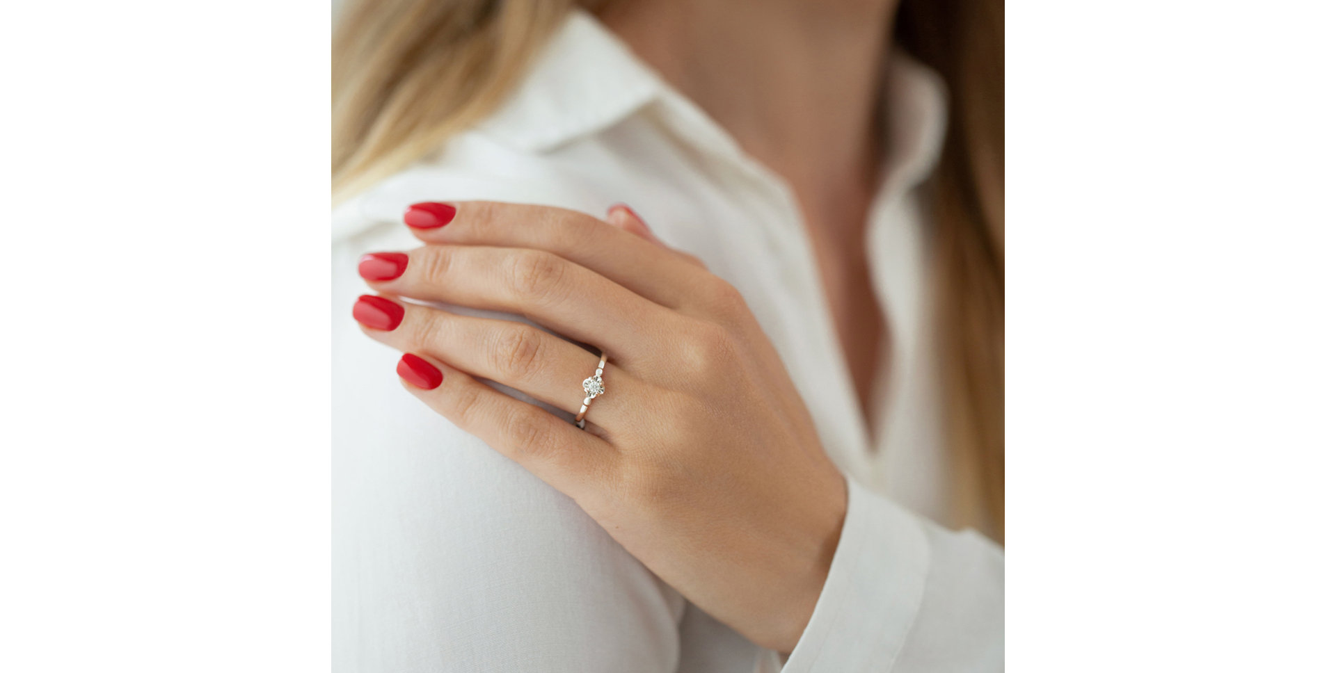 Diamond ring Vesper Kiss