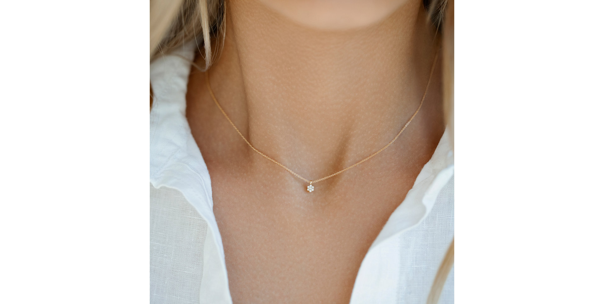 Diamond necklace Shiny Constellation