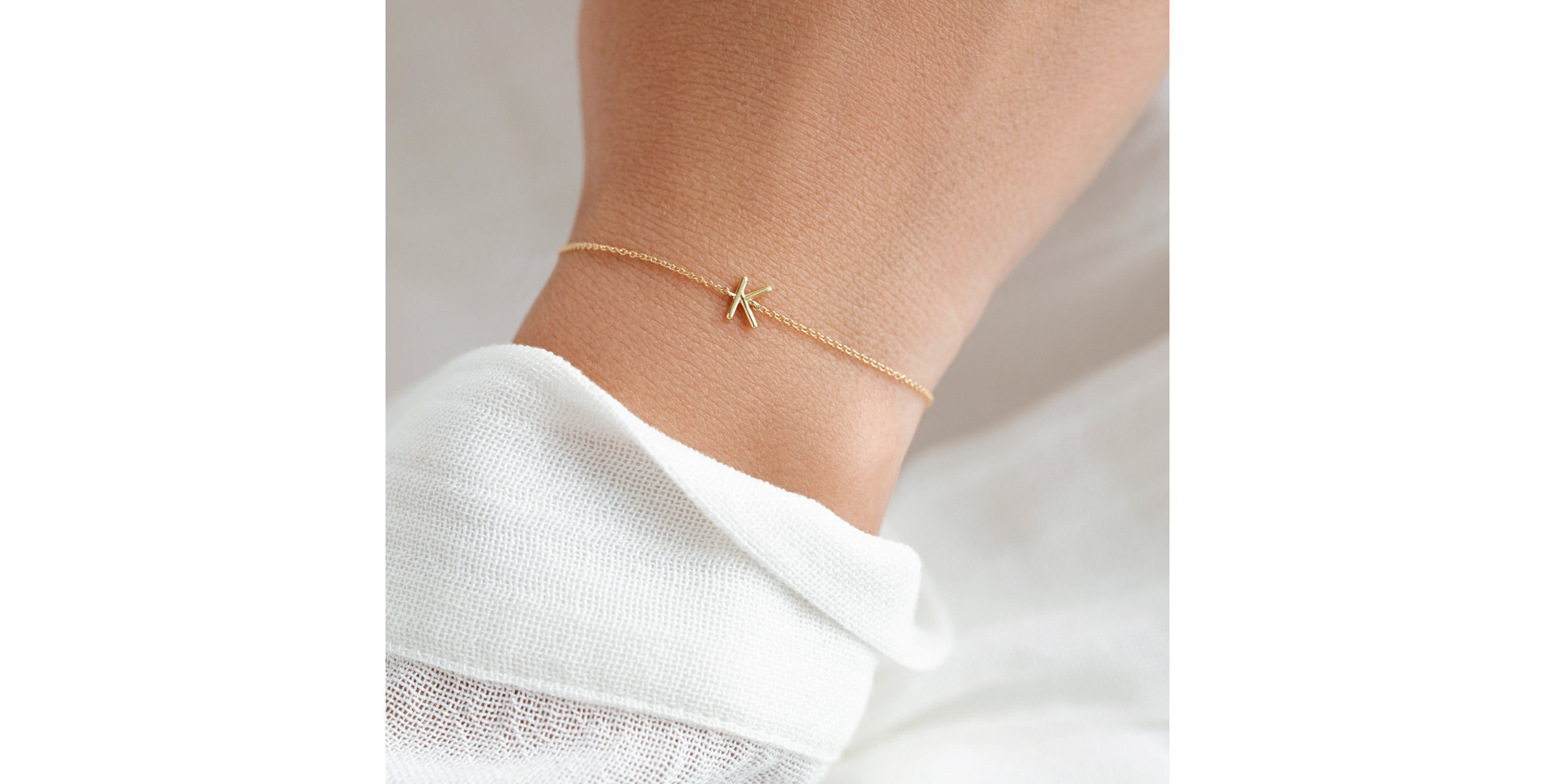 Diamond bracelet Round Line K