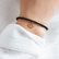 Diamond bracelet with Agate Dark Lotus3