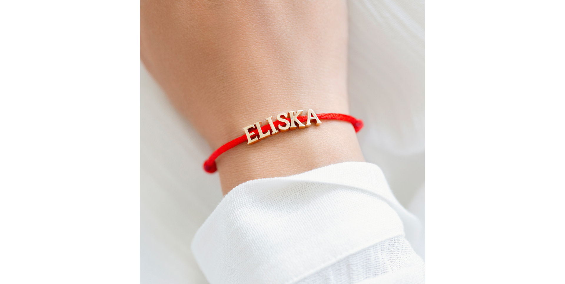 Diamond bracelet Curly Name