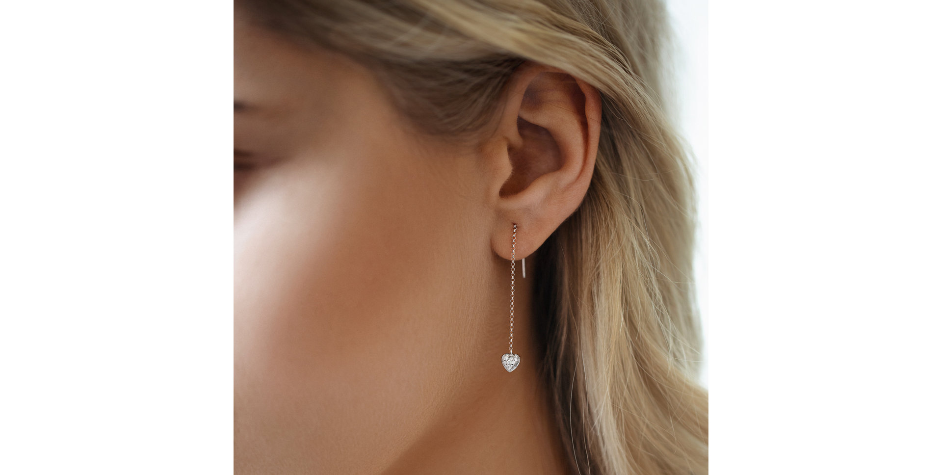 Diamond earrings Amazing Heart