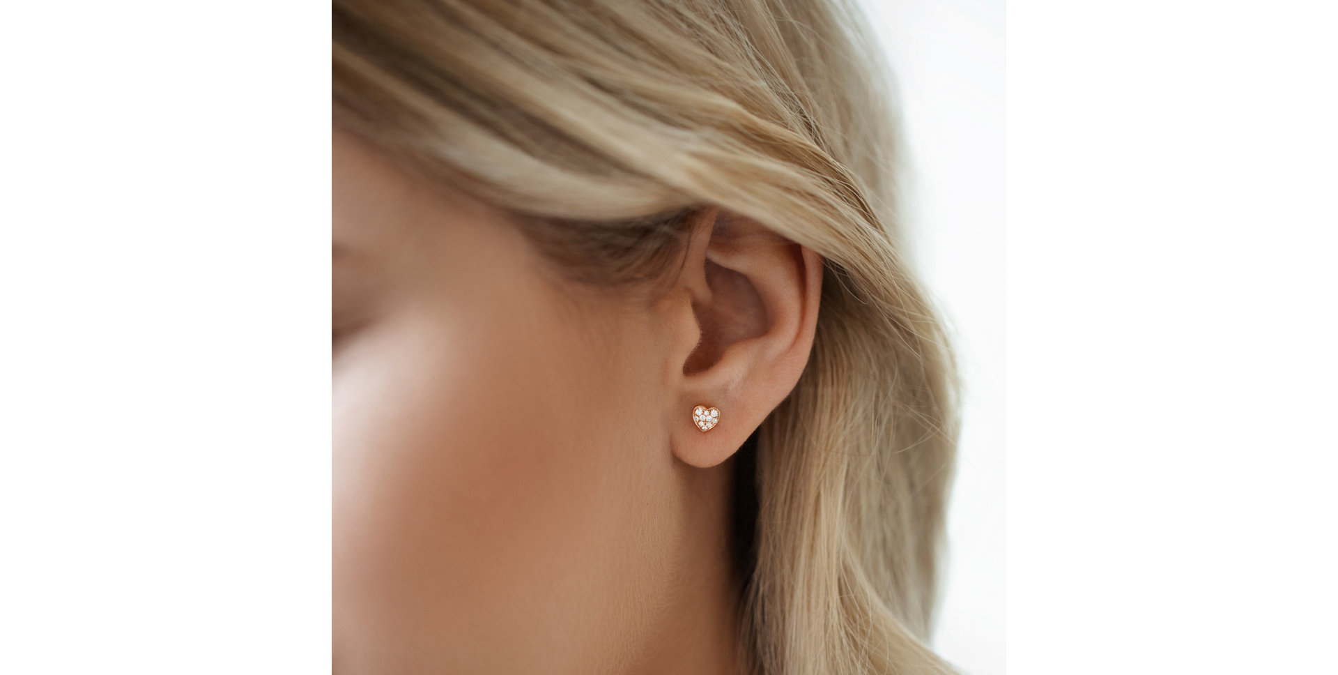 Diamond earrings Amazing Heart