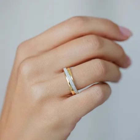 Diamond ring Star Ray