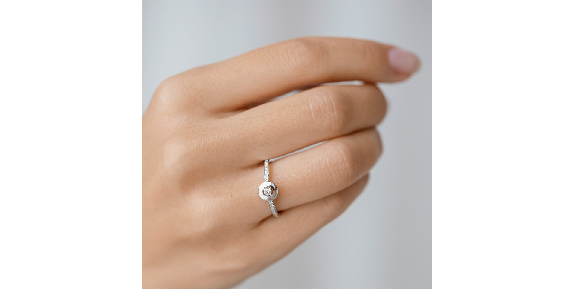 Diamond ring Moon Opus