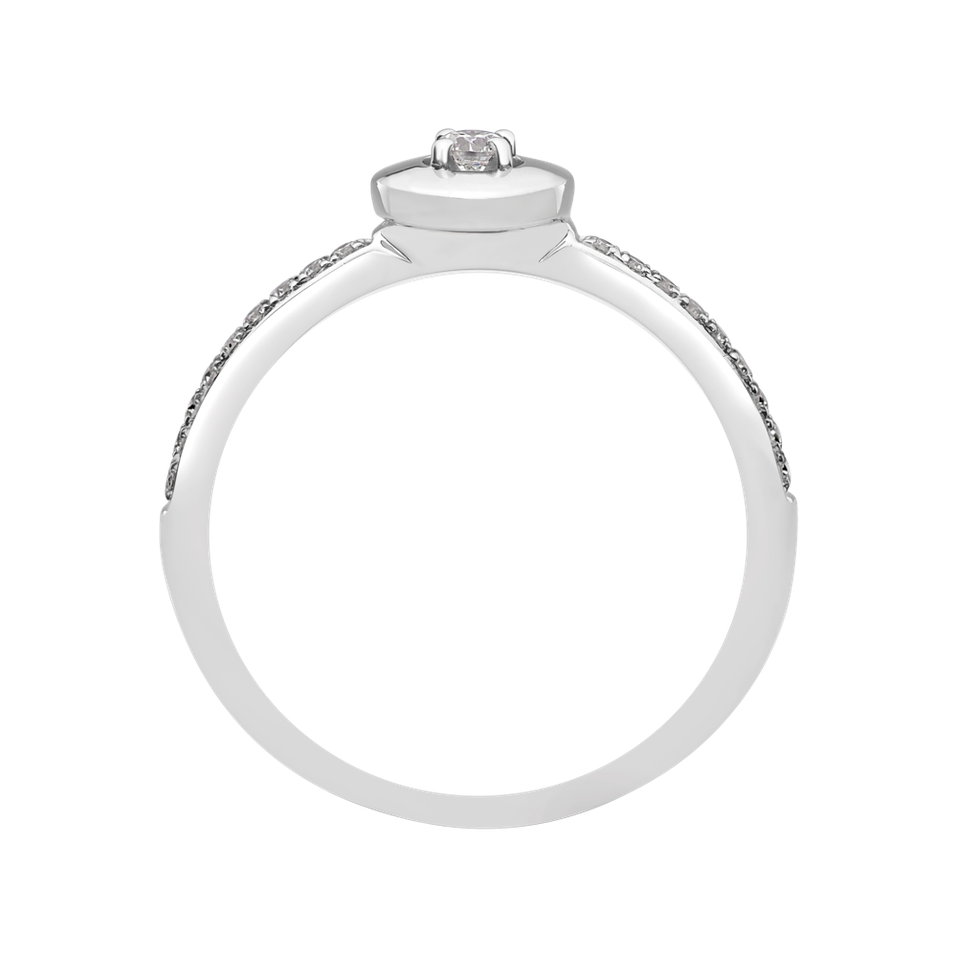 Diamond ring Moon Opus