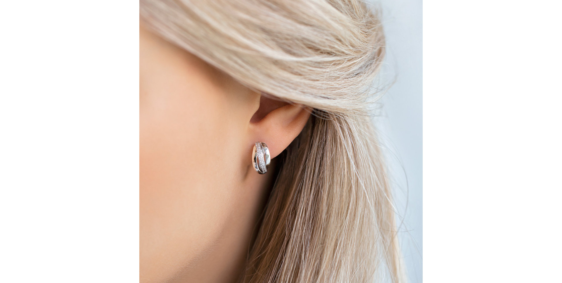 Diamond earrings Charming Ray