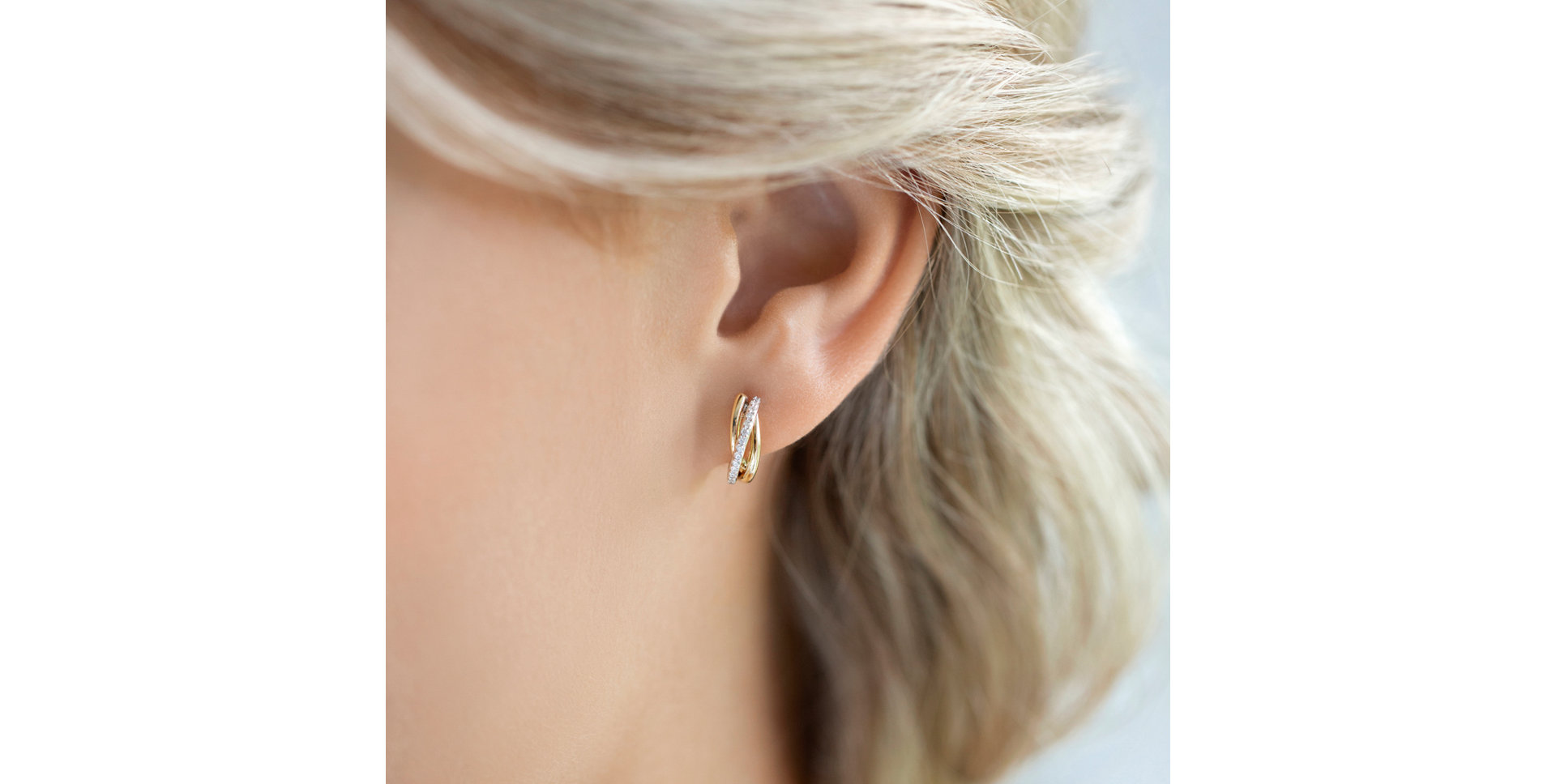 Diamond earrings Goddess