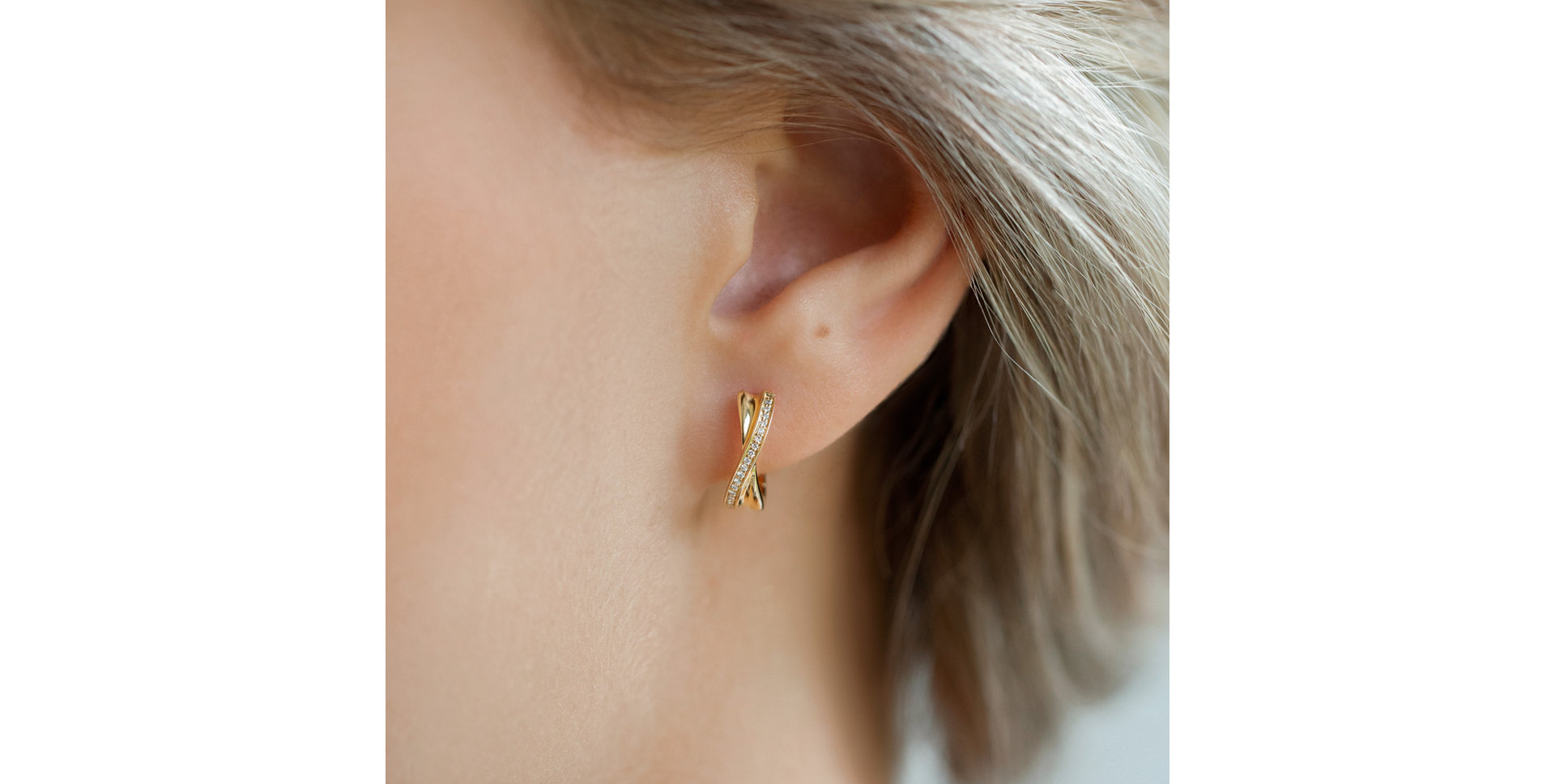 Diamond earrings Adriana