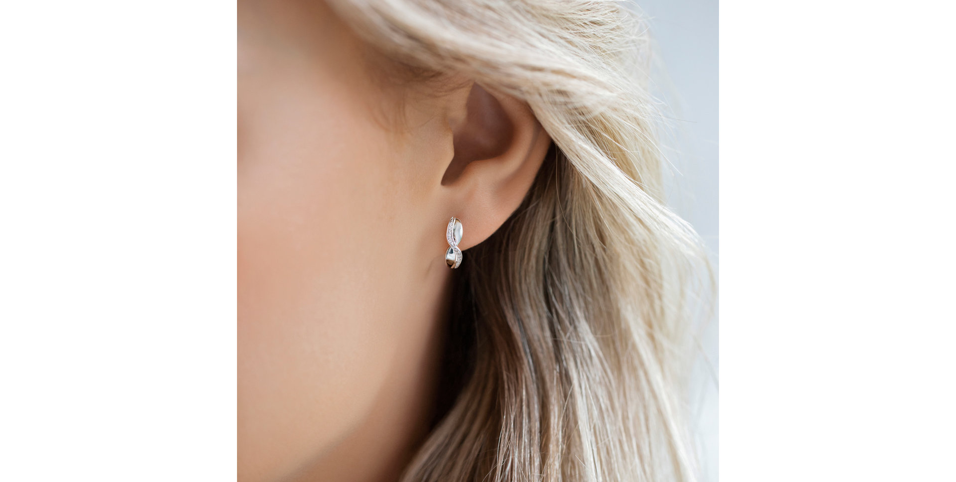 Diamond earrings Infinite Style