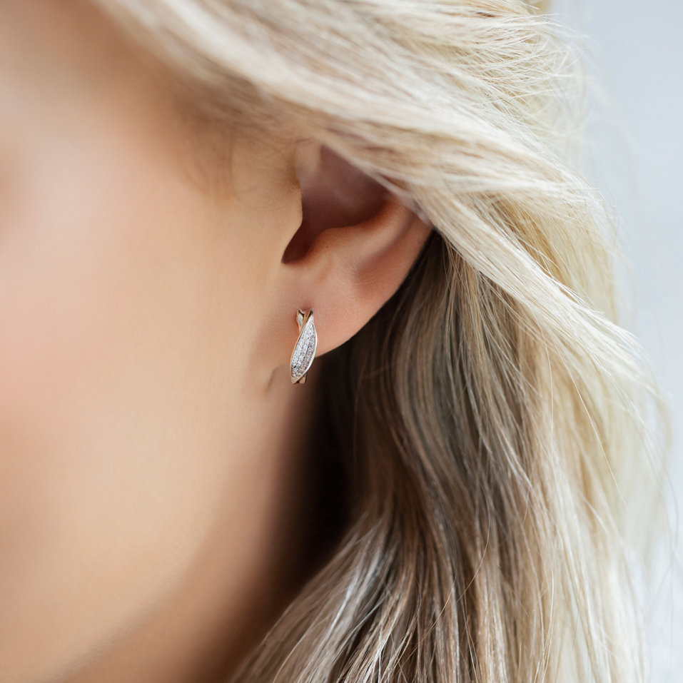 Diamond earrings Divine Gem