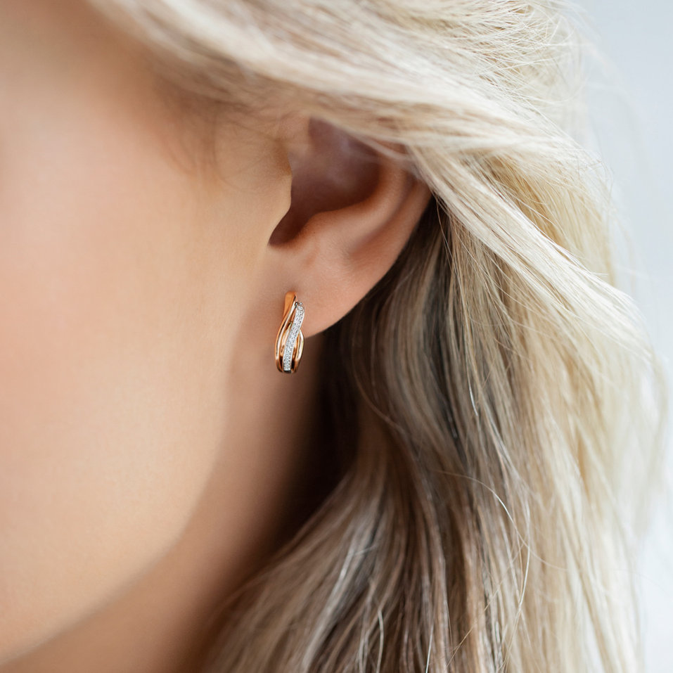 Diamond earrings Precious Ray