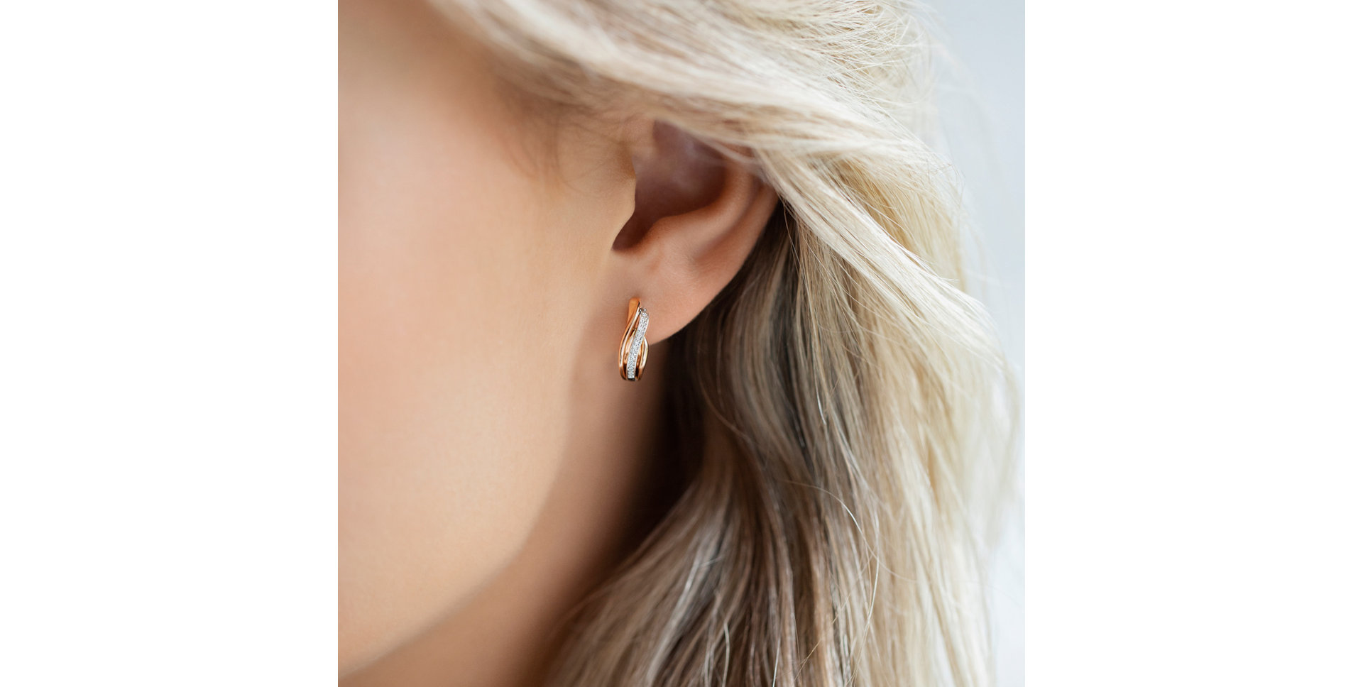 Diamond earrings Precious Ray