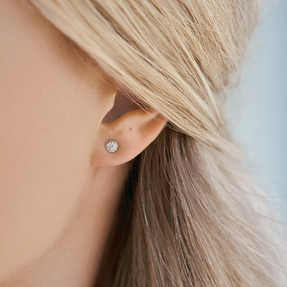 Diamond earrings Shiny Dots