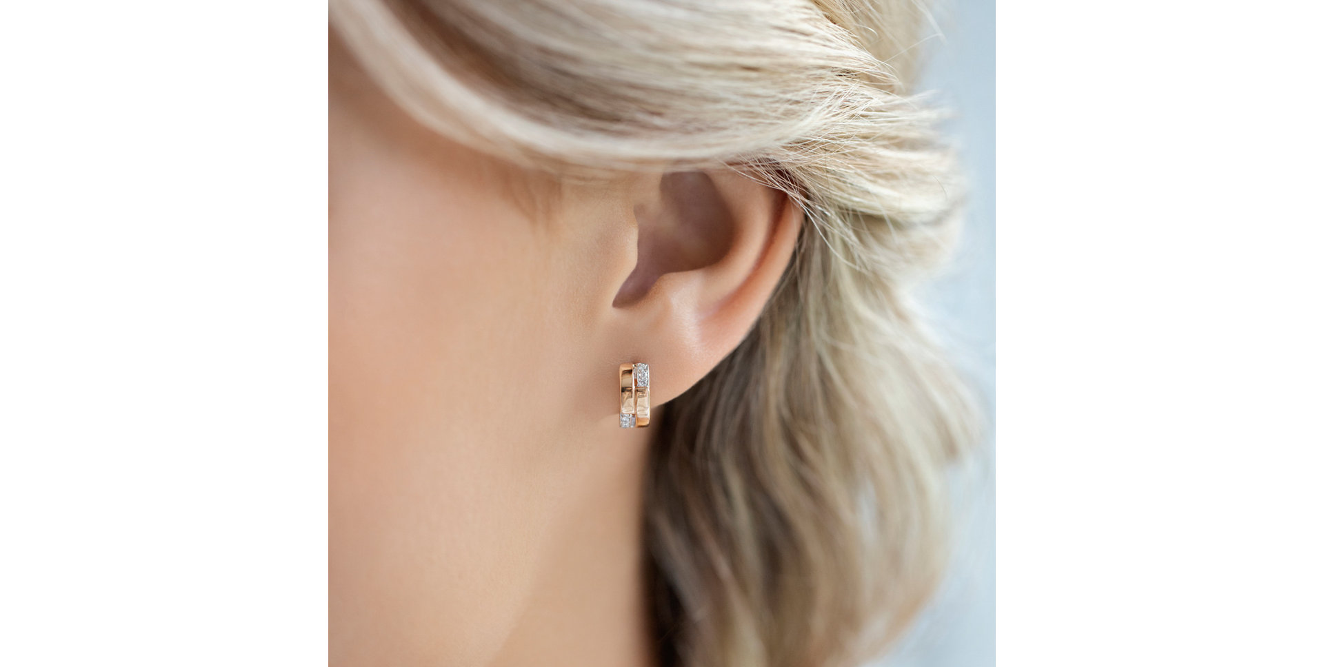 Diamond earrings Star Opium