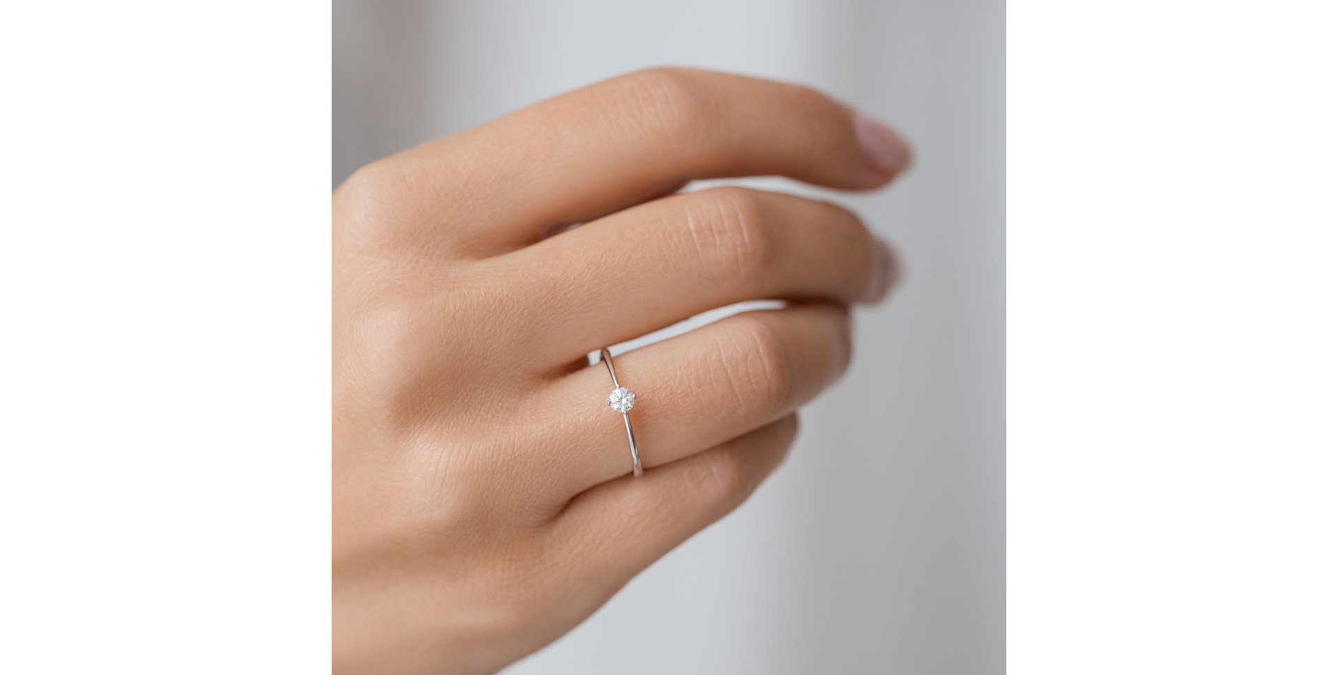 Diamond ring Made with Love