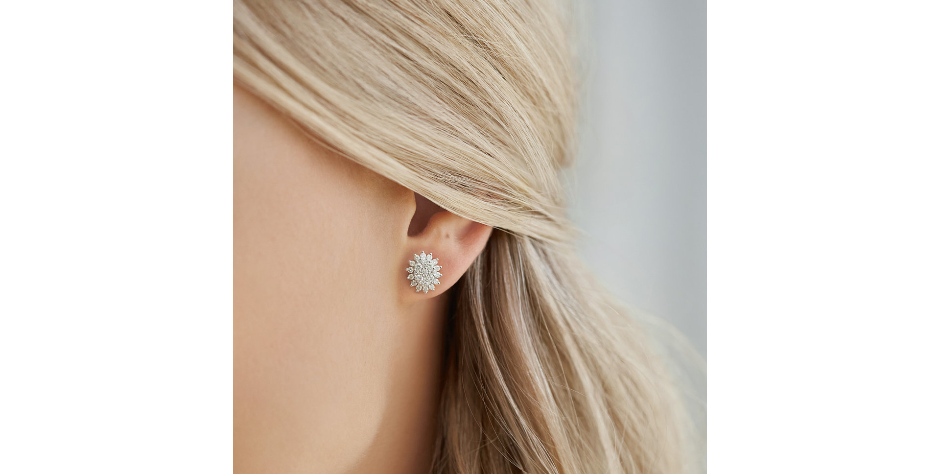 Diamond earrings Midnight Star