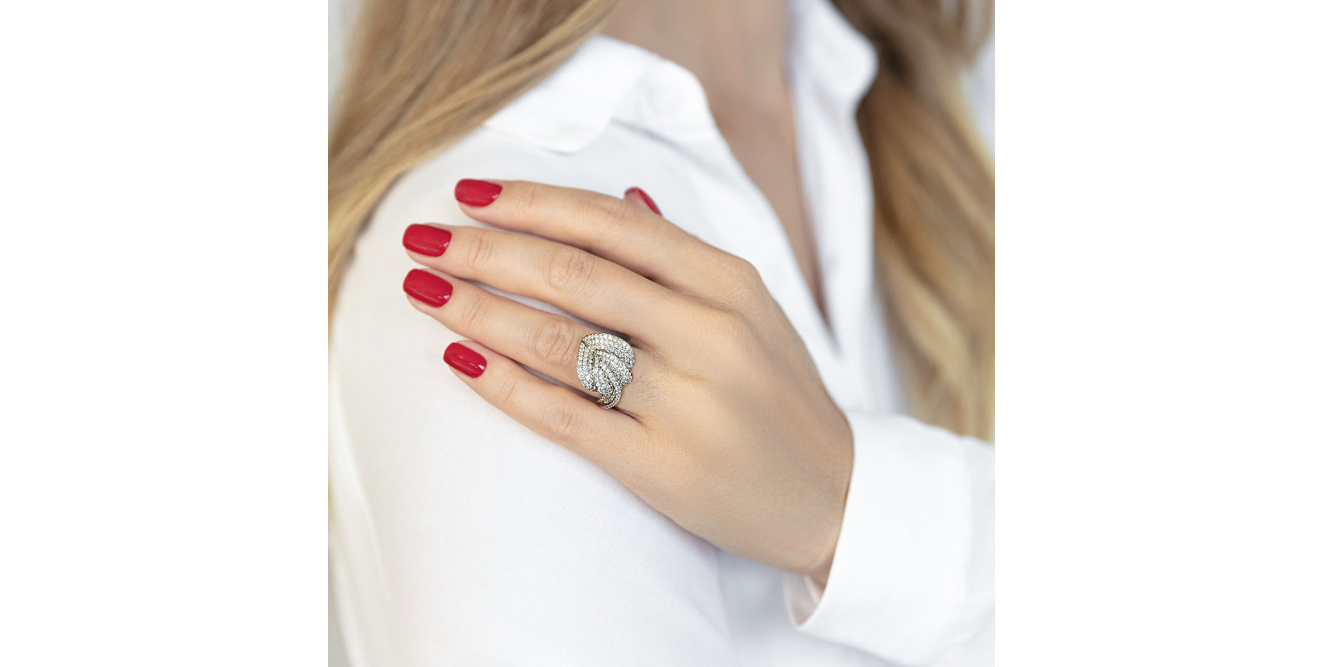 Diamond ring Shiny Burdock