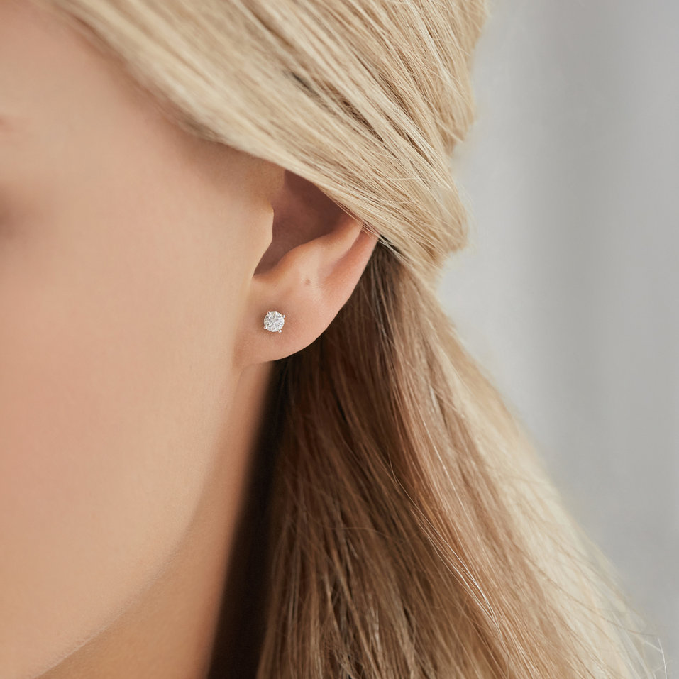 Diamond earrings Sparkling Rain