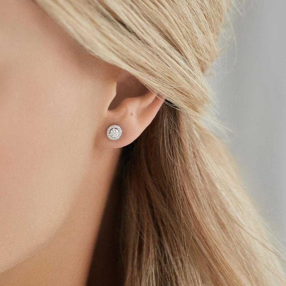 Diamond earrings Sparkling Rain