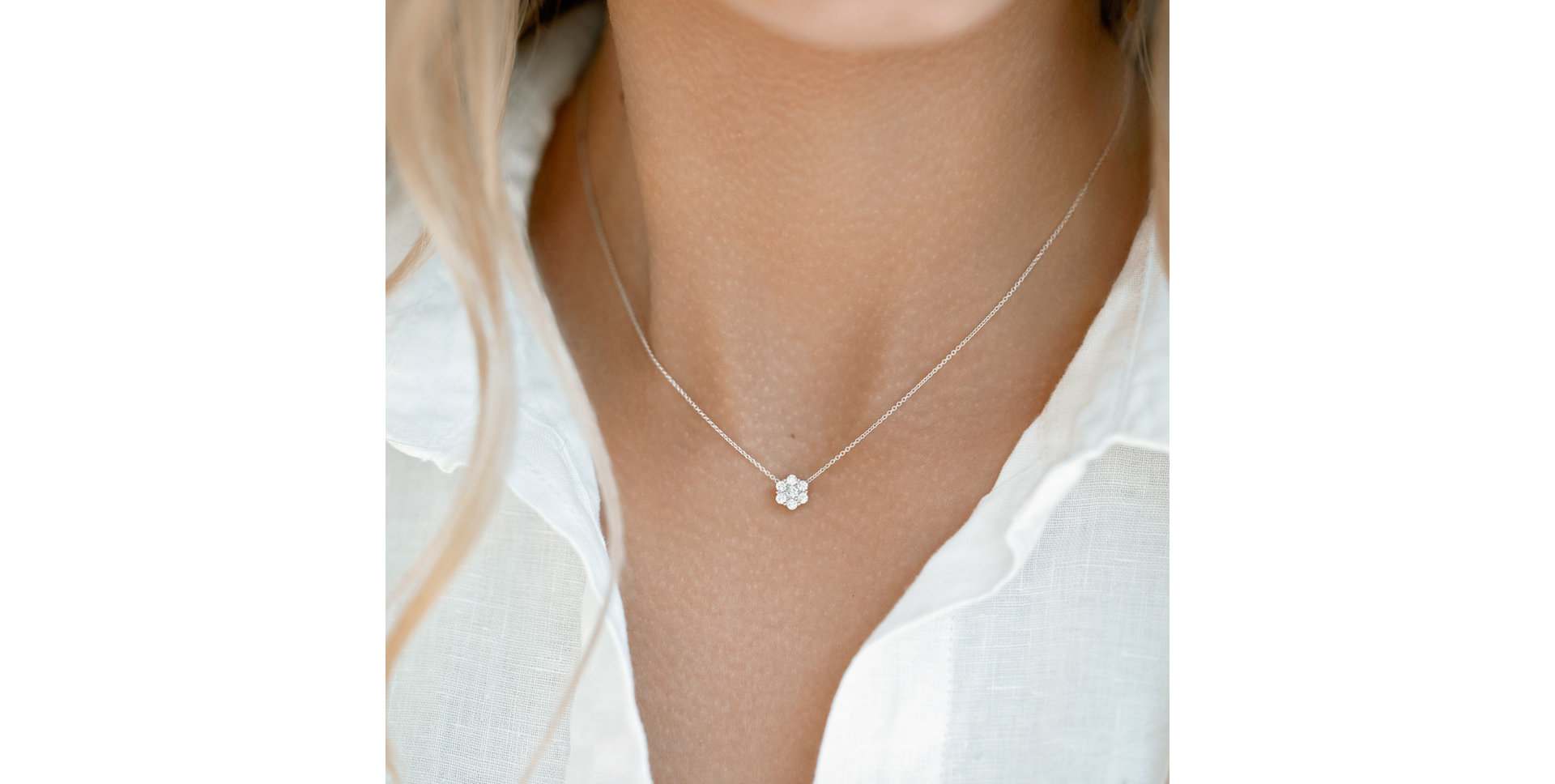 Diamond necklace Shiny Constellation