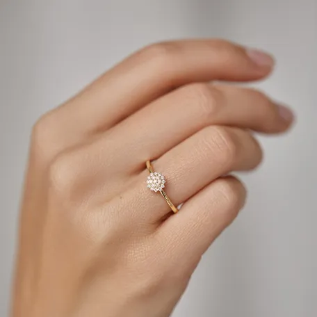 Diamond ring Midnight Sun