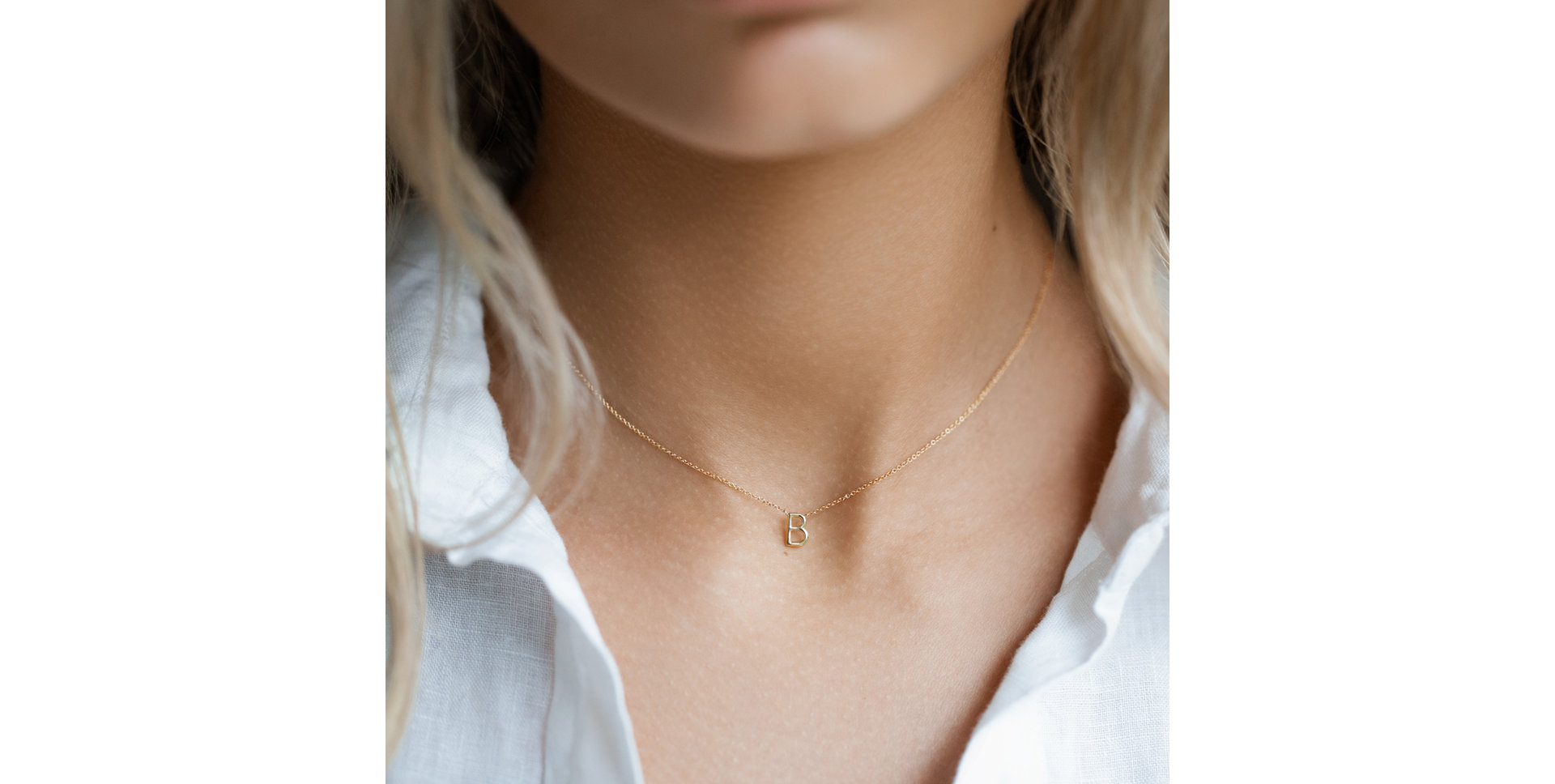 Diamond necklace Round Line D