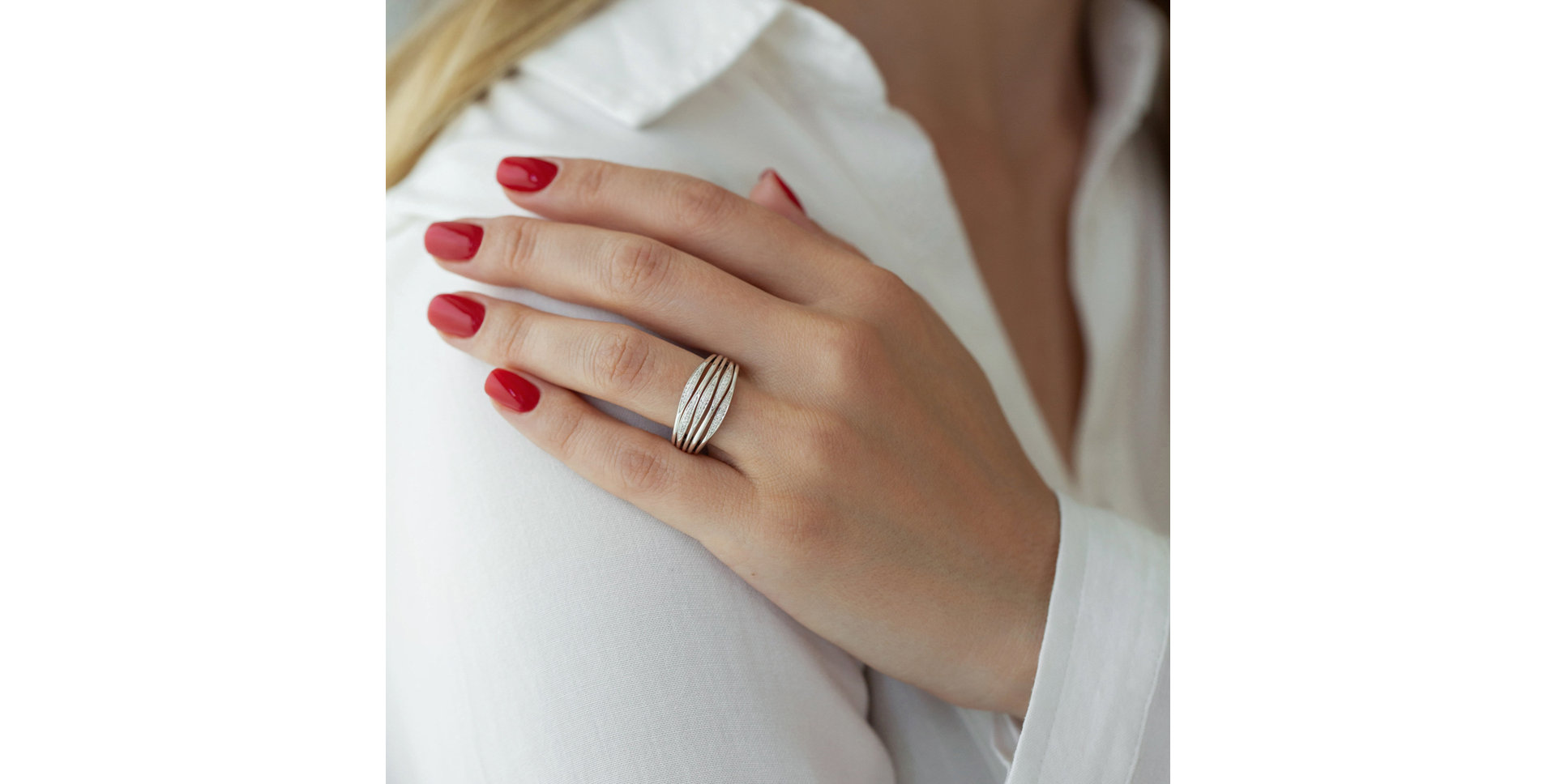 Diamond ring Mellow Sparkle