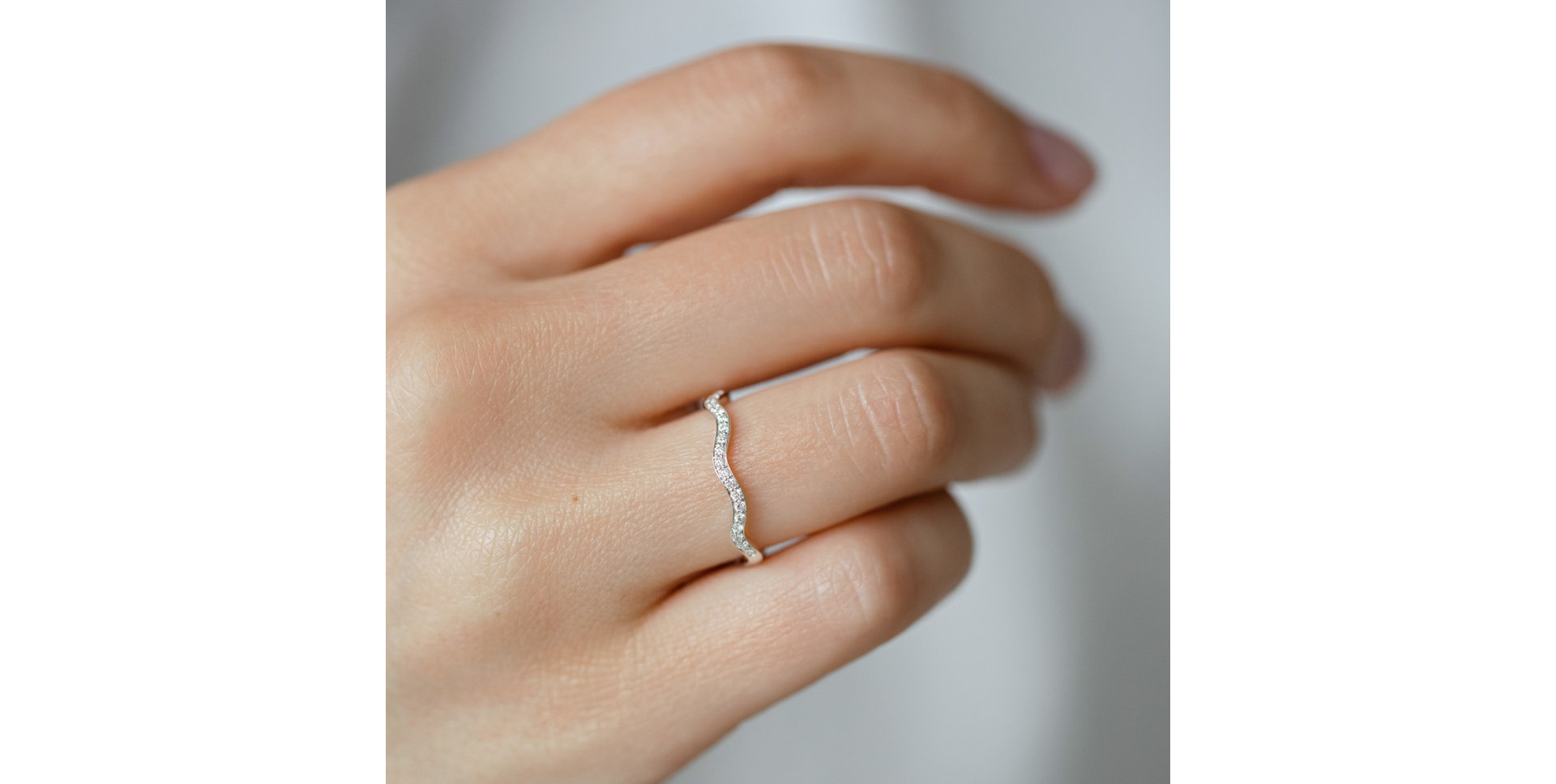 Diamond ring Simplicity Wool