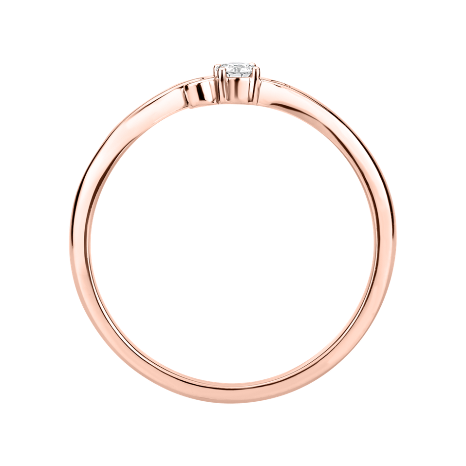 Diamond ring Baroque Love