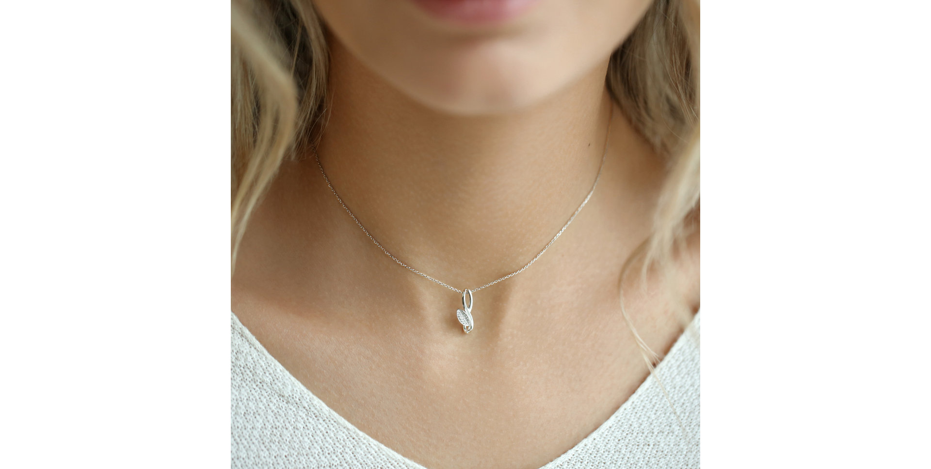 Diamond pendant Nature Joy