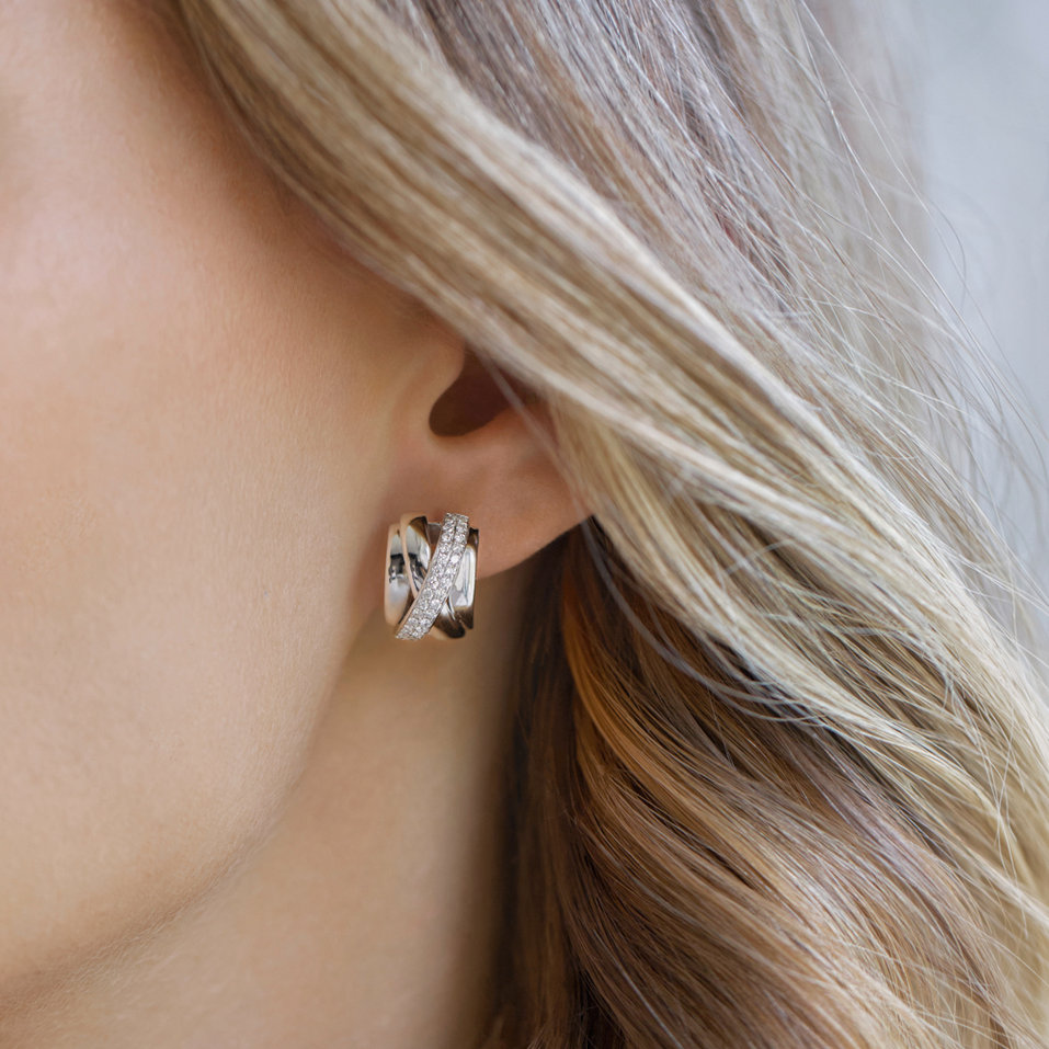 Diamond earrings Galaxy Signature