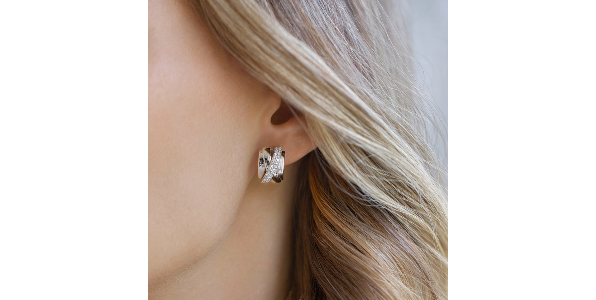 Diamond earrings Galaxy Signature