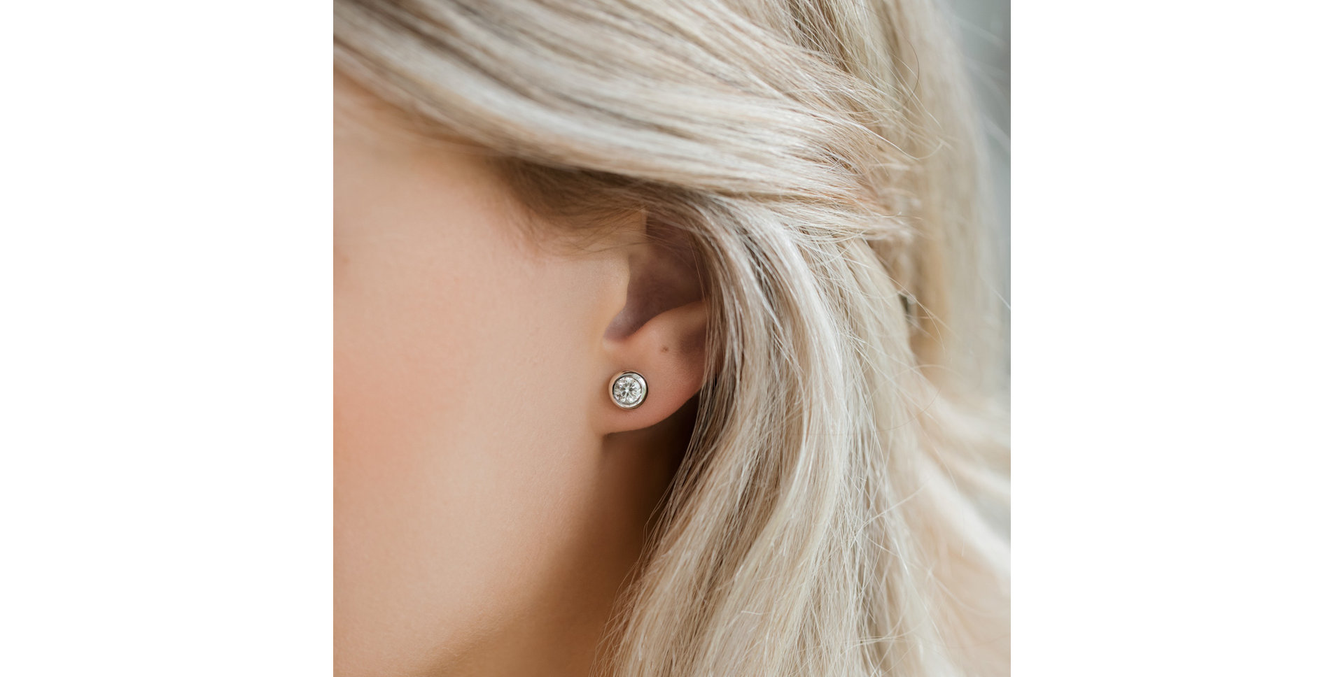 Diamond earrings Sparkling Dots