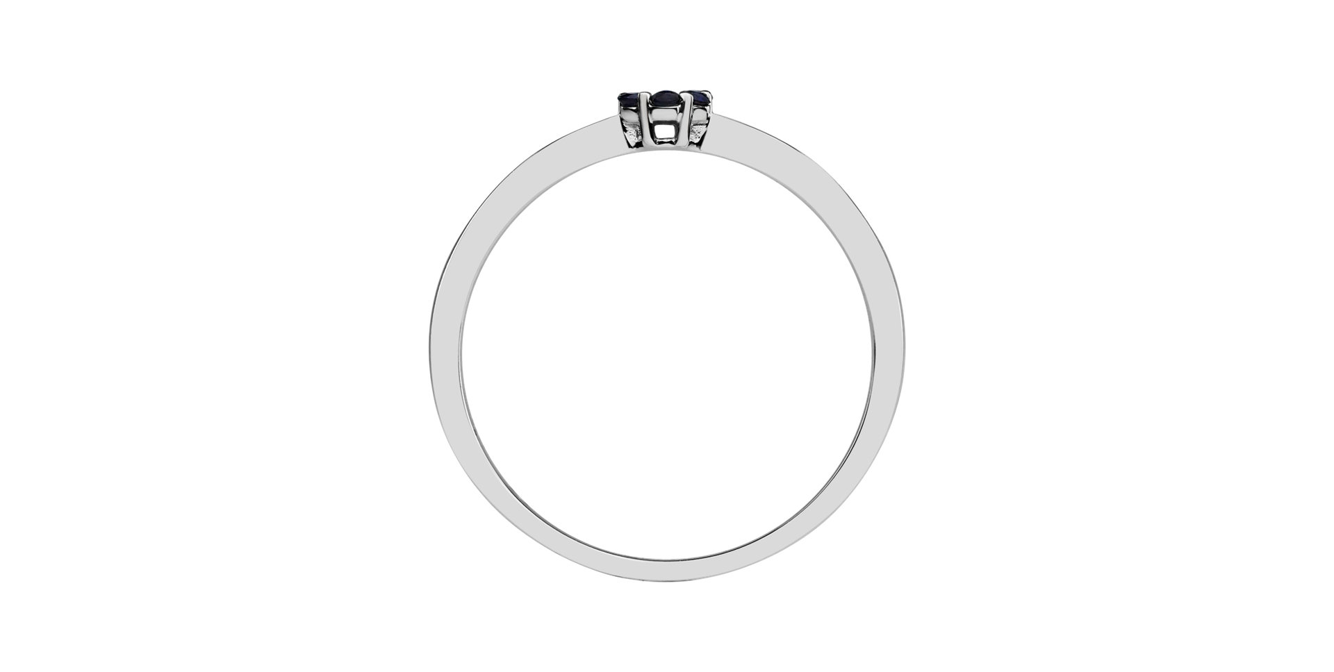 Diamond ring with Sapphire Shiny Constellation