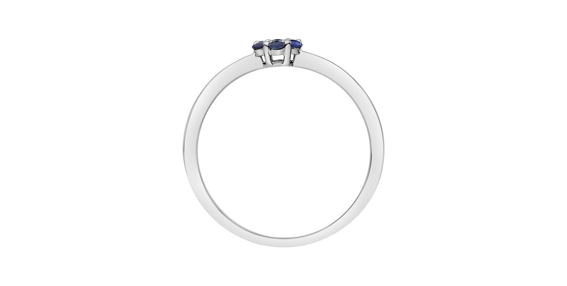 Diamond ring with Sapphire Shiny Constellation